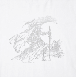 UT Final Fantasy XIV - Warrior of Light T-Shirt (White | Size XXXL)