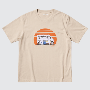 UT Kaiju No. 8 - Monster Sweeper T-Shirt (Beige | Size L)_