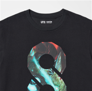 UT Kaiju No. 8 - No. 8 T-Shirt (Black | Size S)