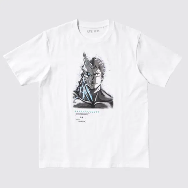 UT Kaiju No. 8 - Kafka Hibino T-Shirt (White | Size S) image 1