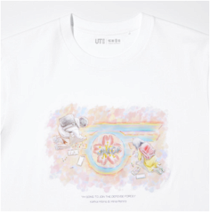 UT Kaiju No. 8 - Kafka and Mina T-Shirt (White | Size L)