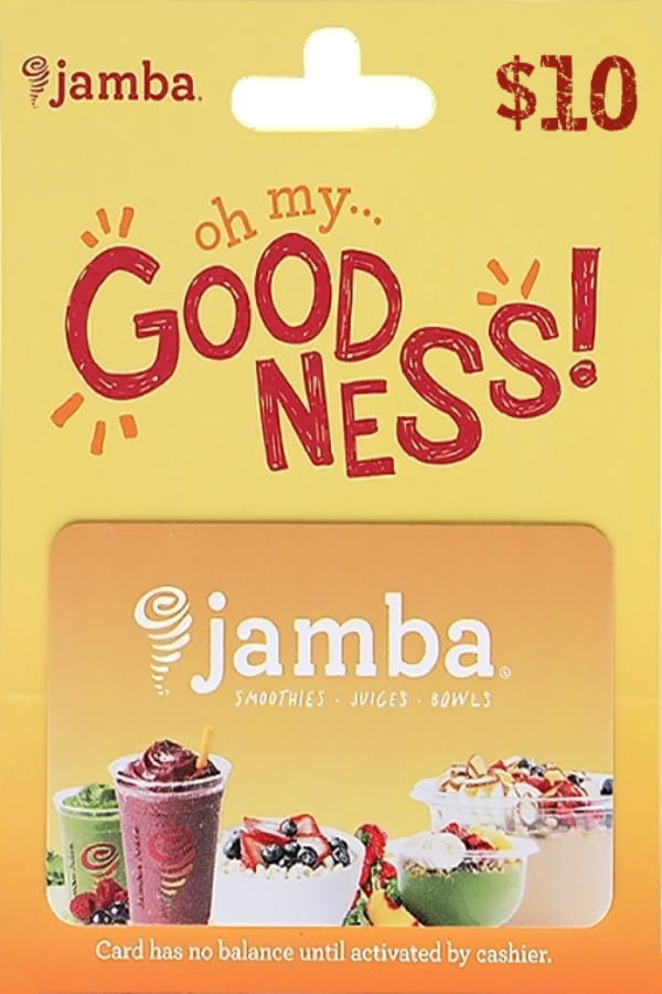 Jamba Juice Gift Card 10 USD | US Account Only digital — Import Game Deal