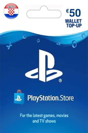 PSN Card 50 EUR | PlayStation Network Croatia_