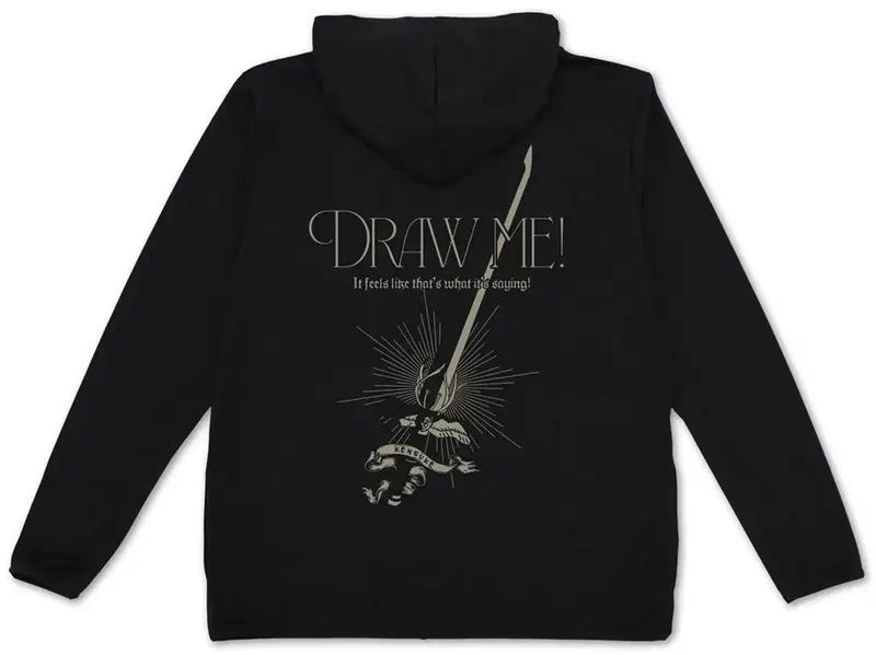 Delicious in Dungeon - Kensuke Thin Dry Hoodie (Black | Size M) image 1