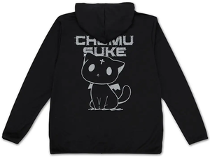 KonoSuba: God's Blessing on This Wonderful World! 3 - Chomusuke Thin Dry Hoodie (Black | Size M)_