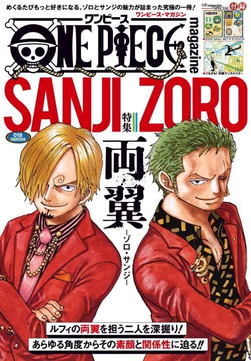 One Piece Magazine Vol 18 Special Feature: Zoro & Sanji
