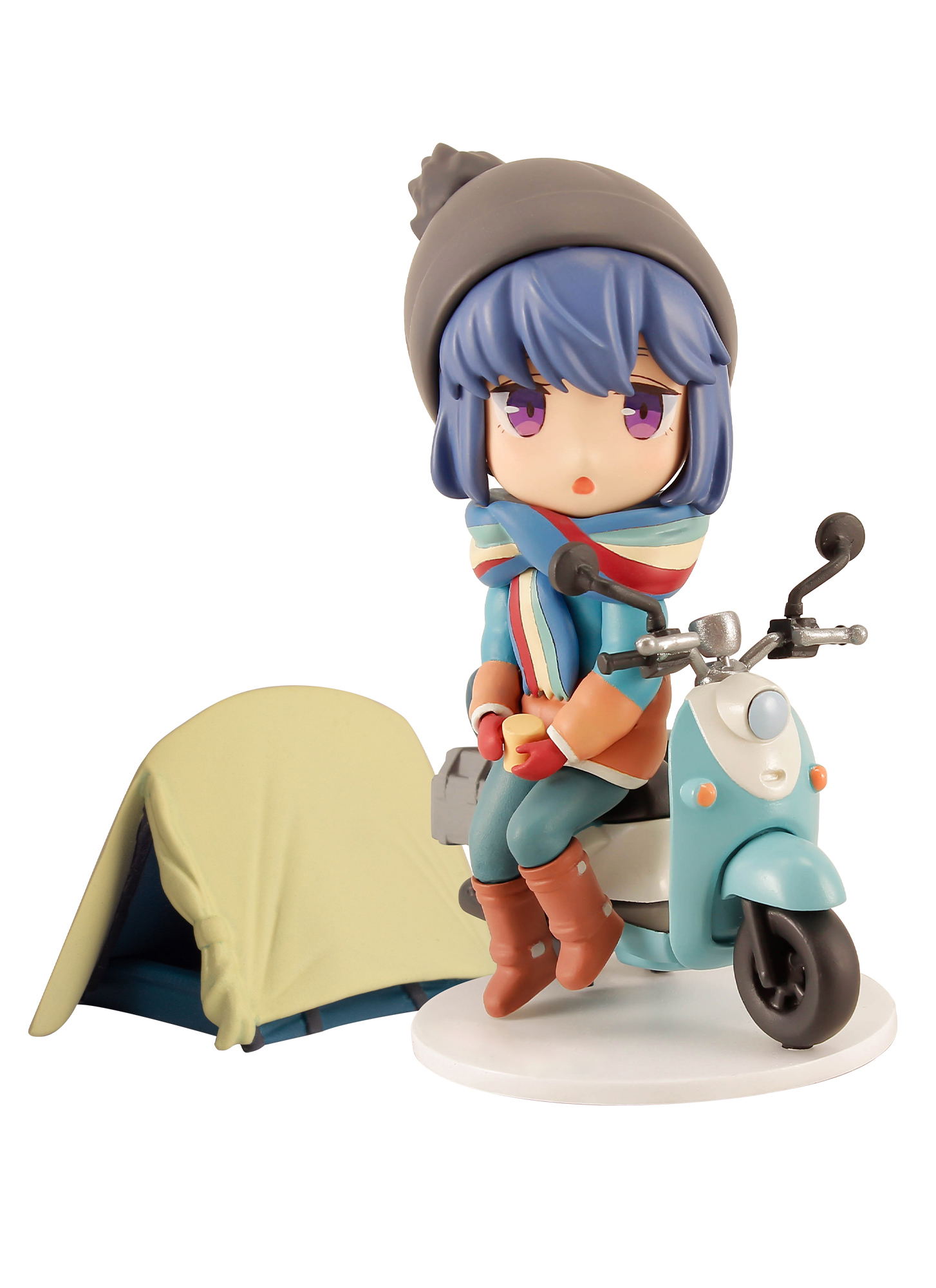 Yuru Camp Season 2 Mini Figure: Rin Shima Season 2 Ver. (Re-run) Plum