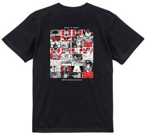 Kill la Kill - Best Scenes Back Print T-shirt (Ladies' M Size)_