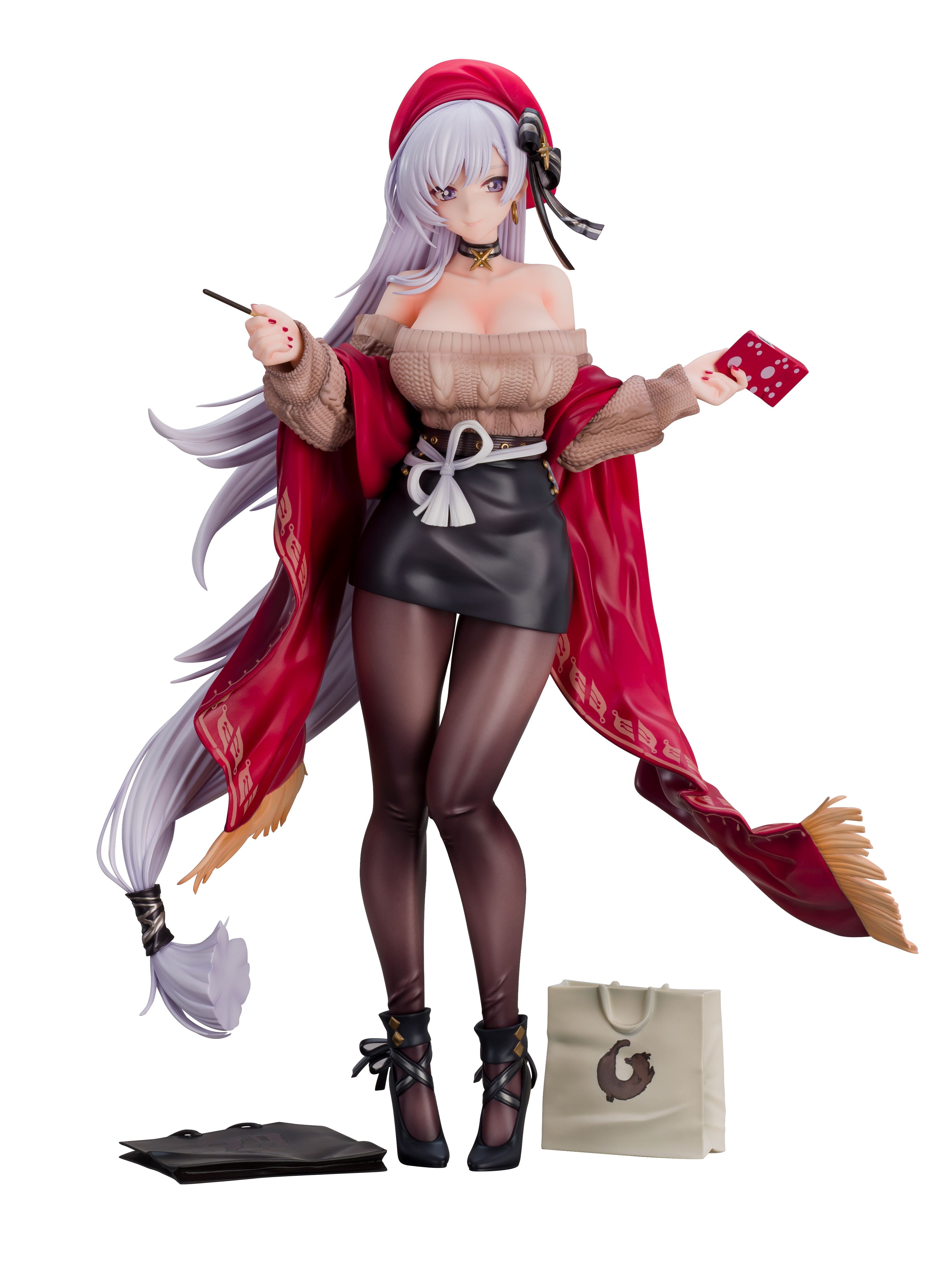Azur Lane 1/7 Scale Pre-Painted Figure: Belfast Shopping with The Head Maid Ver. Questioners