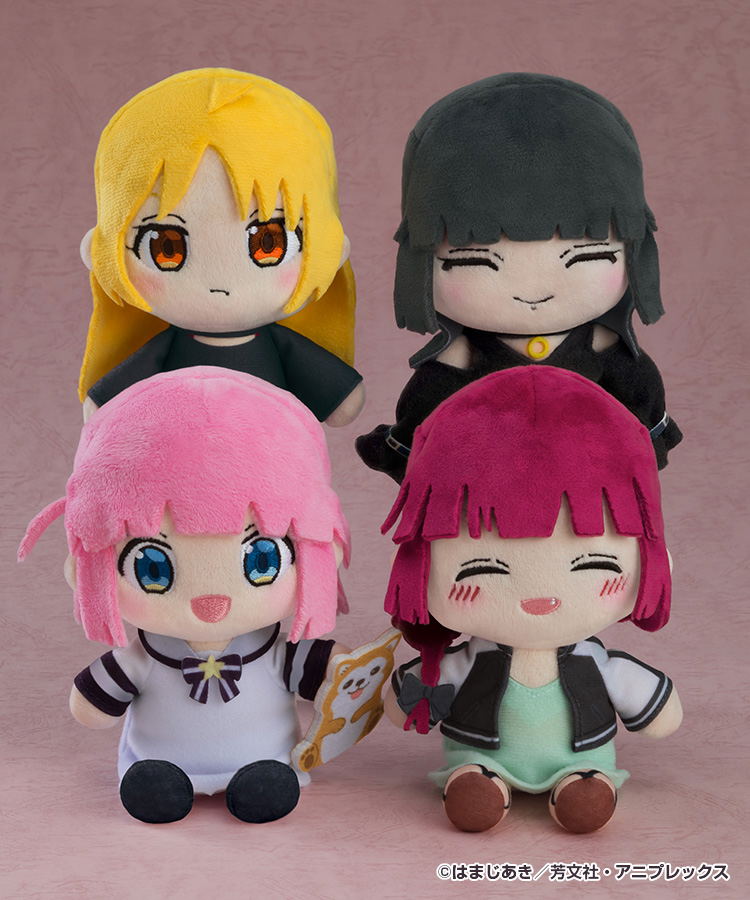 Bocchi The Rock! Plushie Ijichi Seika With Starry Carrying Case image 4