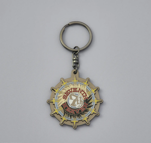 Final Fantasy VII Rebirth Metal Key Chain Seventh Heaven_