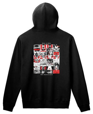 Kill la Kill - Best Scenes Back Print Hoodie (Men's XXL Size)_