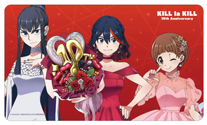 Kill la Kill Original Illustration Group 10th Anniversary Dress-up Ver. Multi Desk Mat_