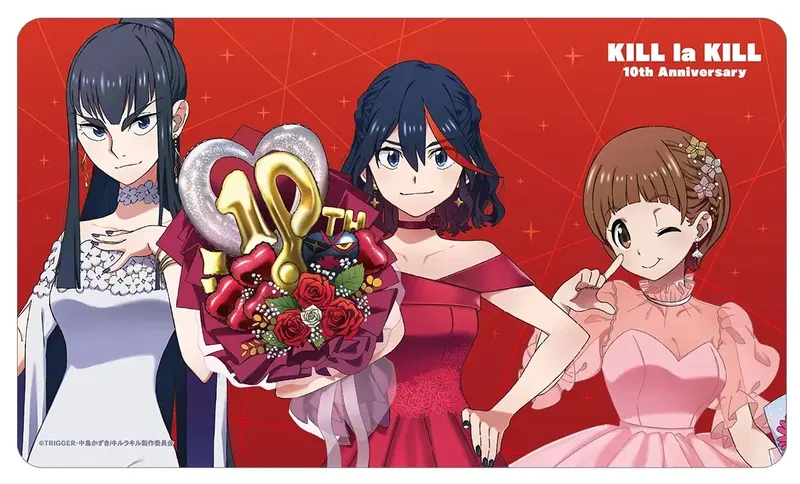 Kill la Kill Original Illustration Group 10th Anniversary Dress-up Ver. Multi Desk Mat image 1