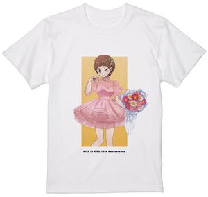 Kill la Kill - Original Illustration Mankanshoku Mako 10th Anniversary Dress-up Ver. T-shirt (Ladies' XXXL Size)_