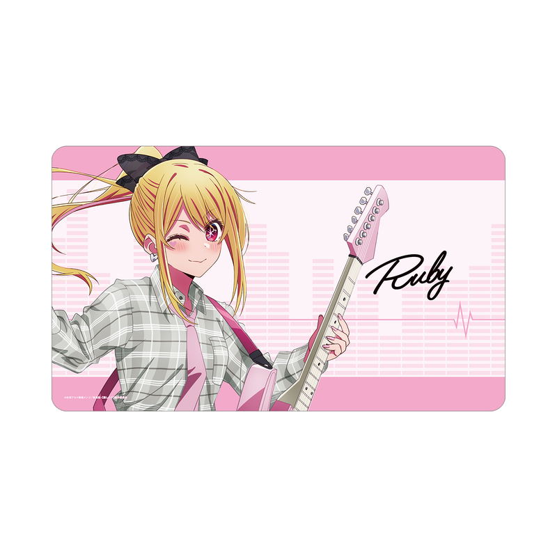 Oshi No Ko Original Illustration Ruby Rock Band Ver. Multi Desk Mat image 1