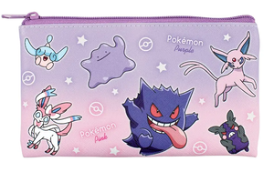 Pokemon Flat Multi Pouch Gradation Purple & Pink_