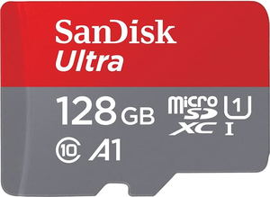 SanDisk Ultra R140 microSDXC 128GB, UHS-I U1, A1, Class 10_