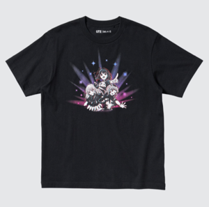 UT Oshi no Ko B-Komachi Graphic T-Shirt (Black| Size S)_
