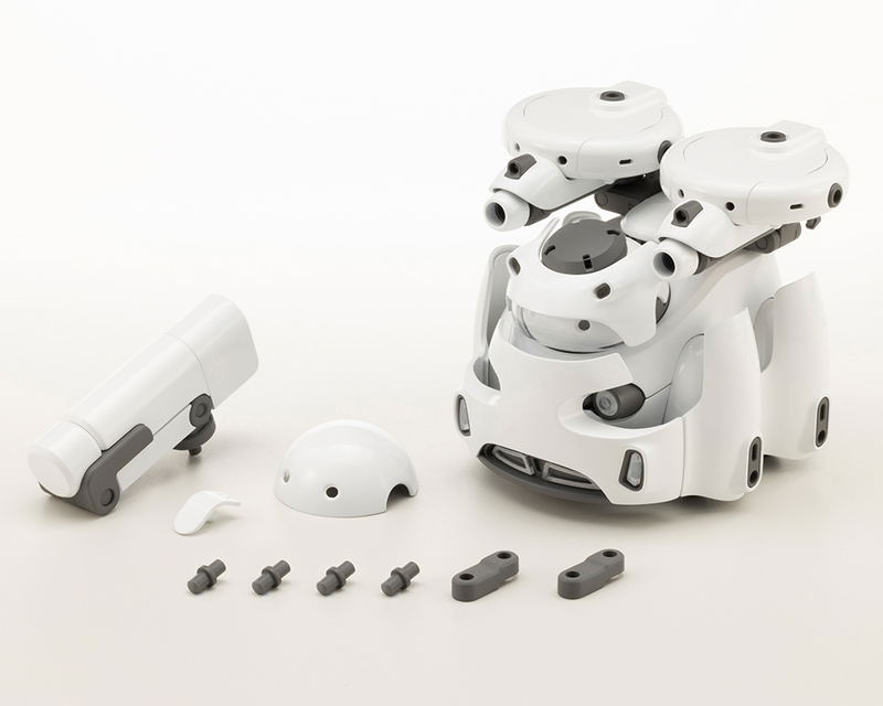 Maruttoys 1/12 Scale Plastic Model Kit: Tamotu Type-S White Ver. image 14