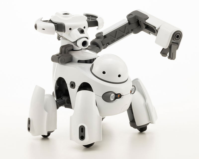 Maruttoys 1/12 Scale Plastic Model Kit: Tamotu Type-S White Ver. image 8