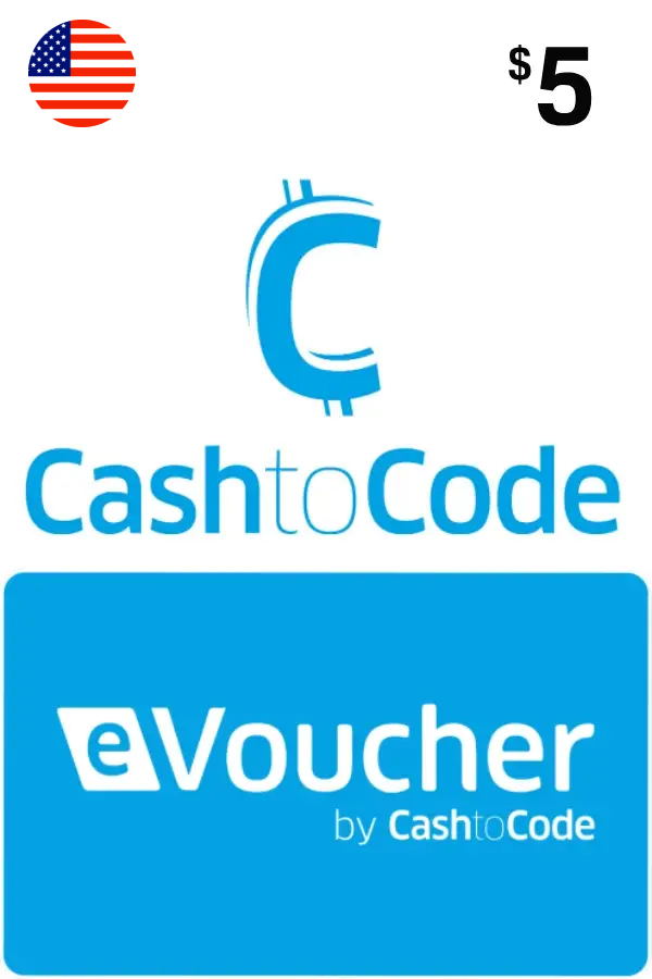 CashtoCode Gift Card 5 USD | US Account only <span class="ext ext_digital">digital</span> image 1