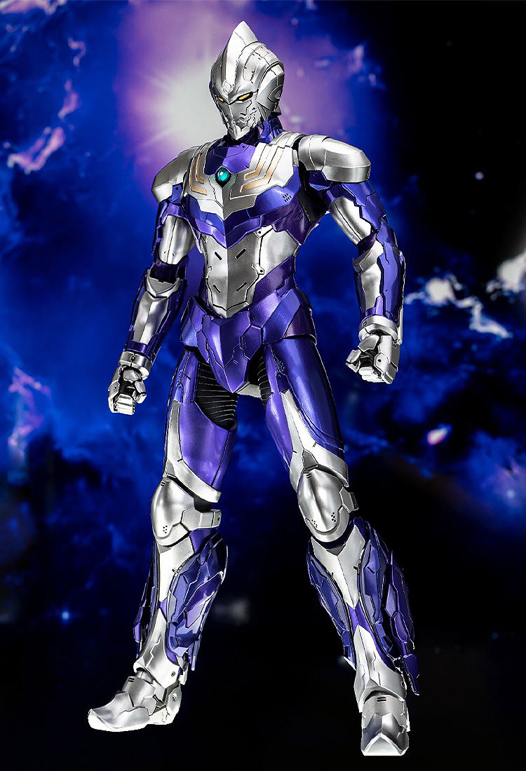 FigZero Ultraman 1/6 Scale Articulated Figure: Ultraman Suit Tiga Sky Type image 3