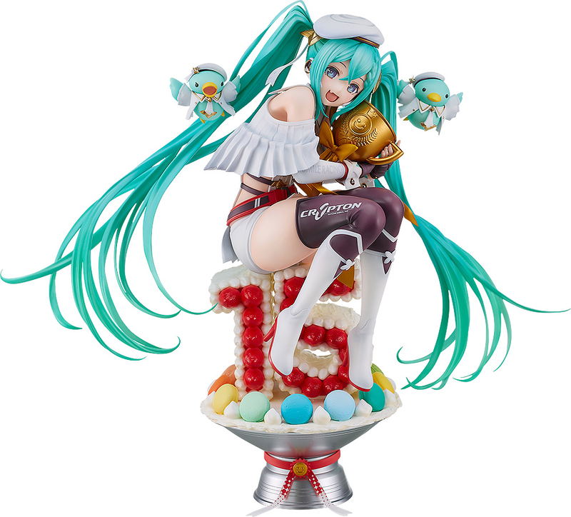 Hatsune Miku GT Project 1/6 Scale Pre-Painted Figure: Racing Miku 2023 15th Anniversary Ver. image 1
