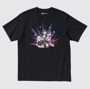 UT Oshi no Ko B-Komachi Graphic T-Shirt  (Black| Size XXL)_