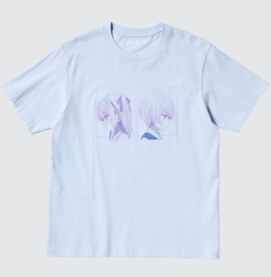 UT Oshi no Ko Graphic T-Shirt (Light Blue| Size M)_