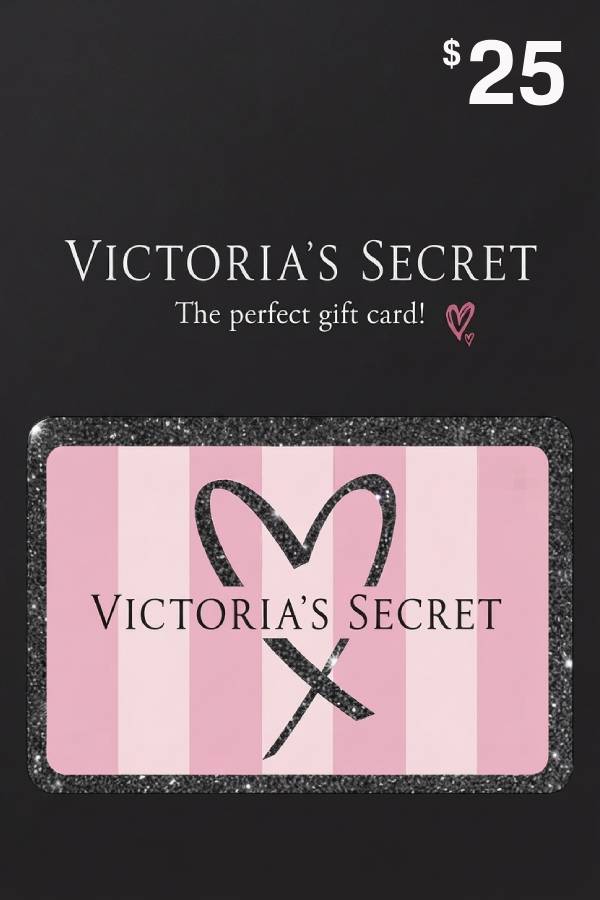 Victoria's Secret Gift Card 25 USD | US Account digital — Import Game Deal