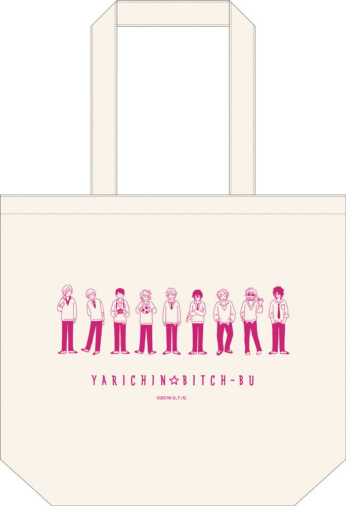 Yarichin Bitch-bu Daily Tote Bag image 1