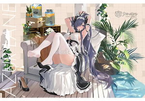 Azur Lane Towel Blanket August Von Parseval / The Conquered Unhulde_