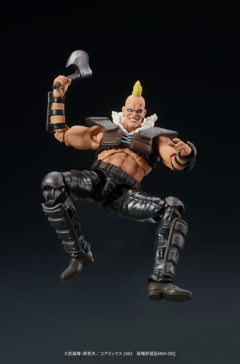 DIGACTION Fist of the North Star 1/24 Scale Action Figure: Zeed Member image 10