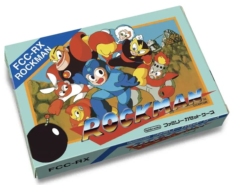 Mega Man Famicom Cassette Case (Re-run) image 1