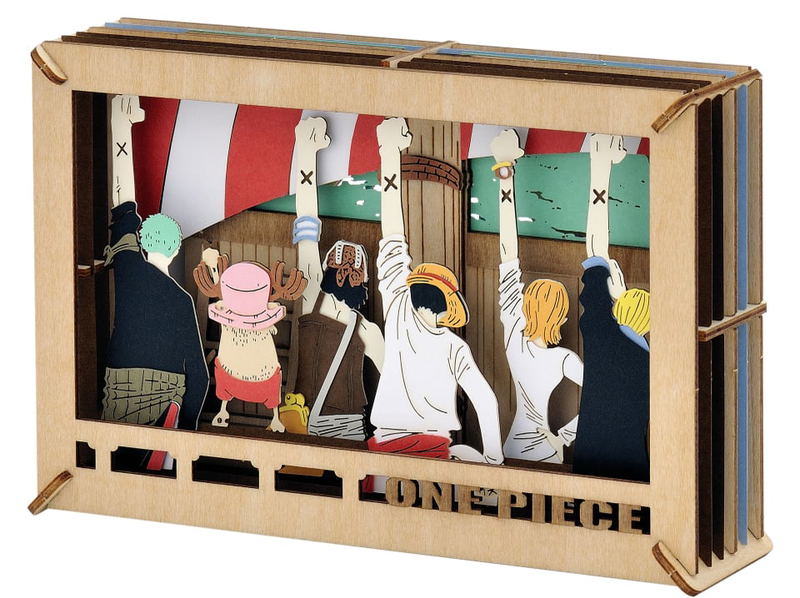One Piece Paper Theater -Wood Style- Premium PT-WL11X Nakama No Shirushi image 1