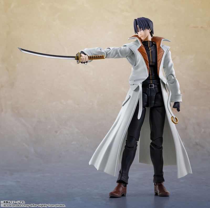 S.H.Figuarts Rurouni Kenshin Meiji Swordsman Romantic Story: Shinomori Aoshi image 3