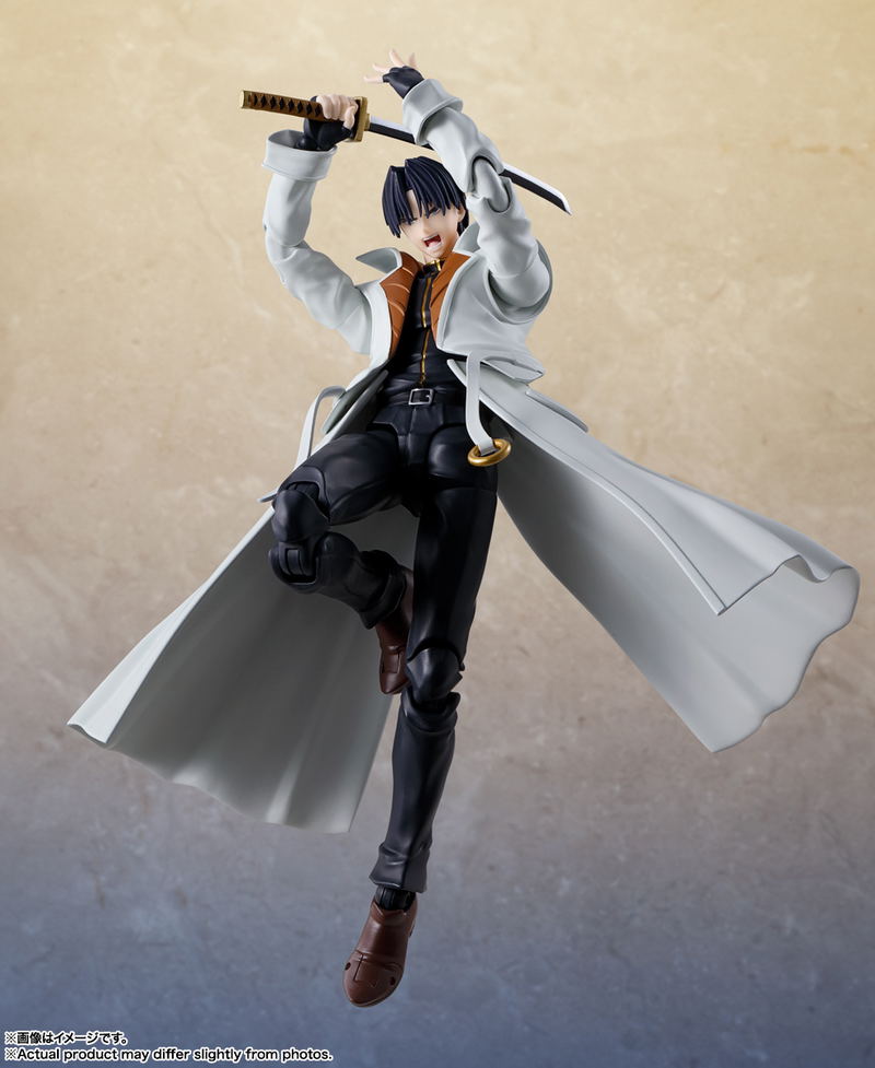 S.H.Figuarts Rurouni Kenshin Meiji Swordsman Romantic Story: Shinomori Aoshi image 4