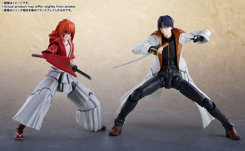 S.H.Figuarts Rurouni Kenshin Meiji Swordsman Romantic Story: Shinomori Aoshi image 5