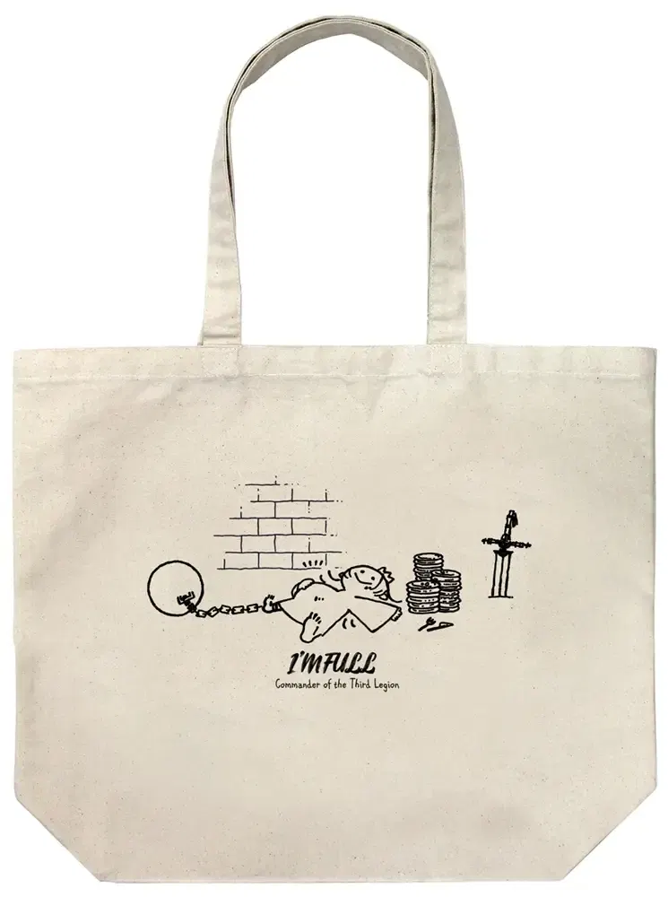 TV Anime Tis Time For Torture, Princess - Hime Manpuku Large Tote Bag (Natural) image 1