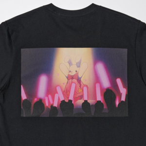 UT Oshi no Ko Bunny Graphic T-Shirt (Black| Size S)_