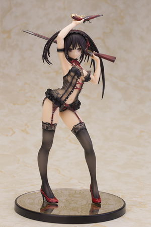 Date A Live 1/7 Scale Pre-Painted Figure: Tokisaki Kurumi Lingerie Ver. Black Color (Re-run)