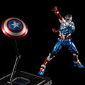 Fighting Armor Captain America (Sam Wilson Ver.) Action Figure thumbnail 12