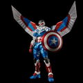 Fighting Armor Captain America (Sam Wilson Ver.) Action Figure thumbnail 6