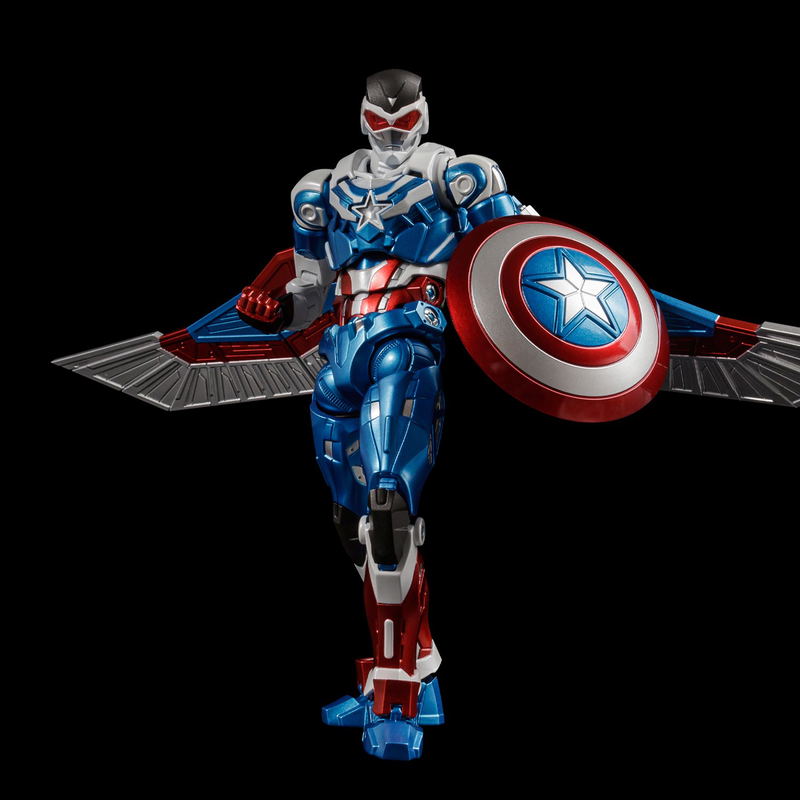 Fighting Armor Captain America (Sam Wilson Ver.) Action Figure image 7