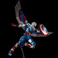 Fighting Armor Captain America (Sam Wilson Ver.) Action Figure thumbnail 8