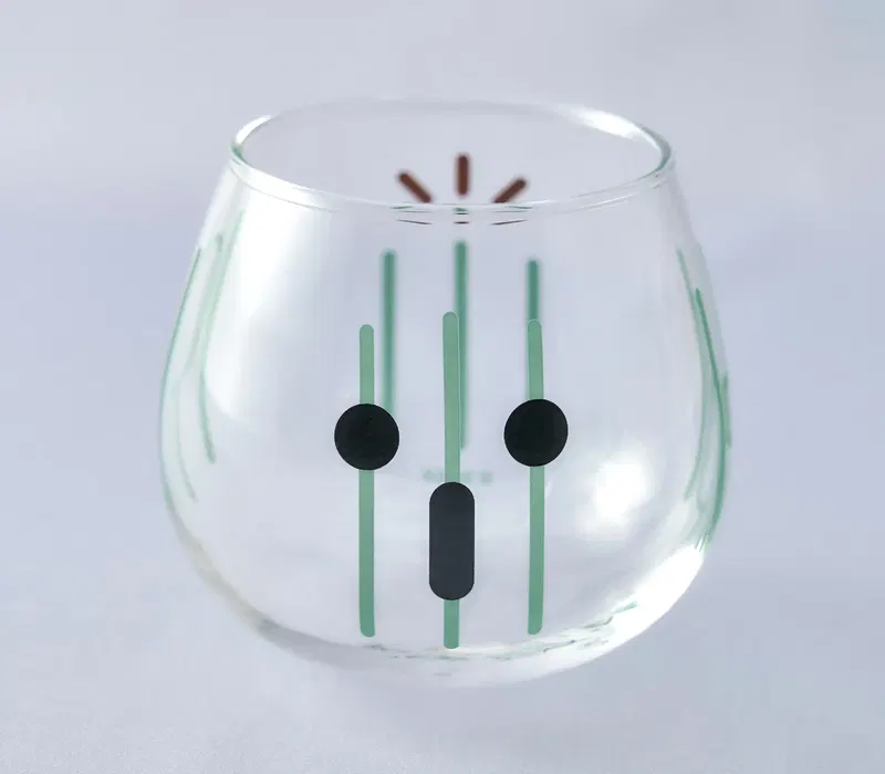 Final Fantasy Swinging Drinking Glass Cactuar (Re-run) image 1