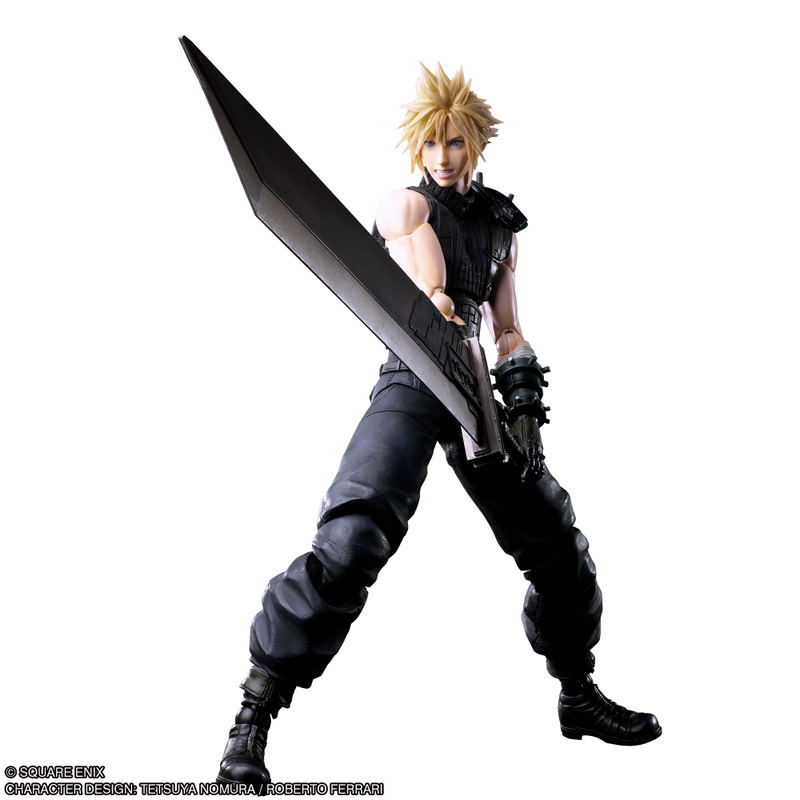 Final Fantasy VII Rebirth Play Arts Kai: Cloud Strife image 1