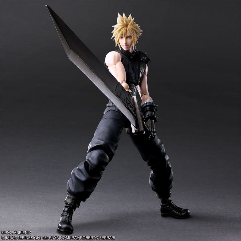 Final Fantasy VII Rebirth Play Arts Kai: Cloud Strife image 2