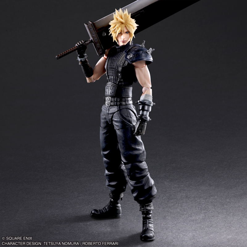 Final Fantasy VII Rebirth Play Arts Kai: Cloud Strife image 5